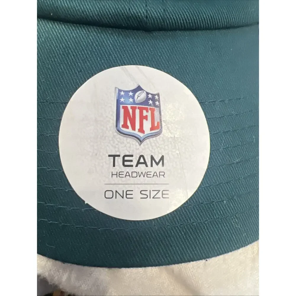 NWT Philadelphia Eagles Hat Team Apparel NFL Football Adjustable Trucker Mesh‎